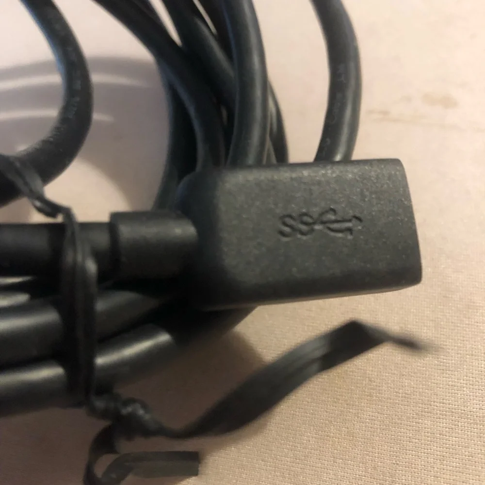 10 ft. Black USB to USB Extension Cable: Male to Female (NEW)